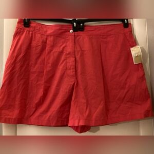 MICHAEL Michael Kors Size 22W Women's Plus Size Pink Chino Shorts